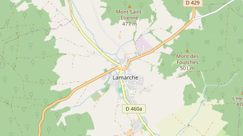 Carte de localisation de l'évènement