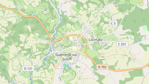 Carte de localisation de l'évènement