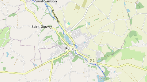Carte de localisation de l'évènement