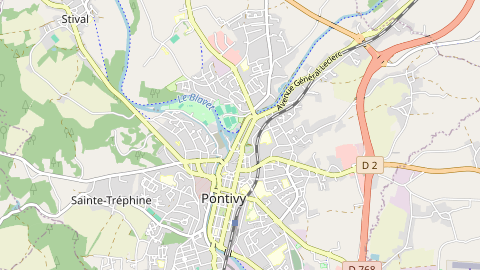 Carte de localisation de l'évènement