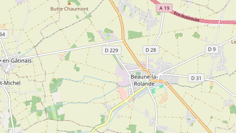 Carte de localisation de l'évènement