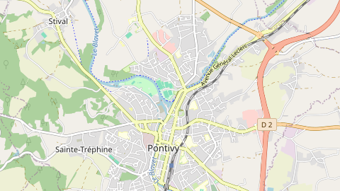 Carte de localisation de l'évènement