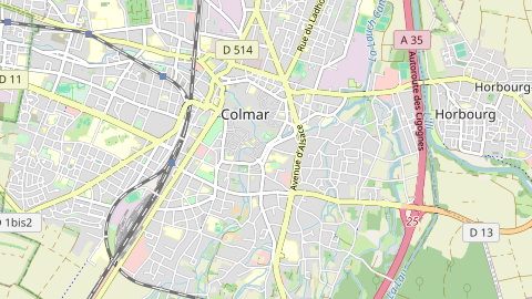 Carte de localisation de l'évènement