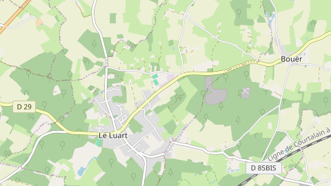 Carte de localisation de l'évènement