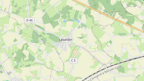 Carte de localisation de l'évènement