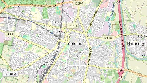 Carte de localisation de l'évènement