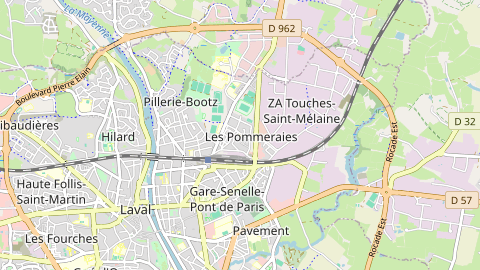 Carte de localisation de l'évènement