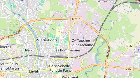 Carte de localisation de l'évènement