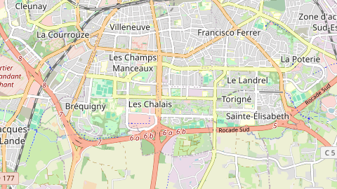 Carte de localisation de l'évènement