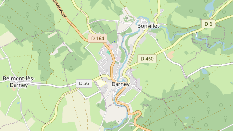 Carte de localisation de l'évènement
