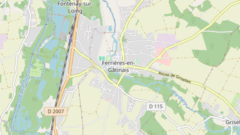Carte de localisation de l'évènement