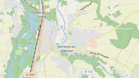 Carte de localisation de l'évènement
