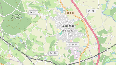 Carte de localisation de l'évènement