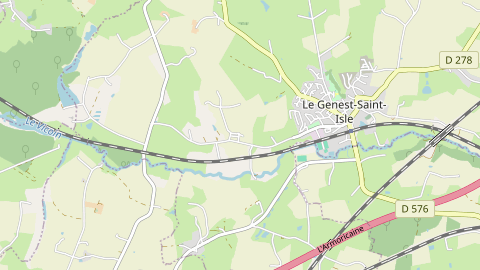 Carte de localisation de l'évènement