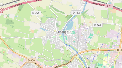 Carte de localisation de l'évènement