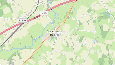 Carte de localisation de l'évènement