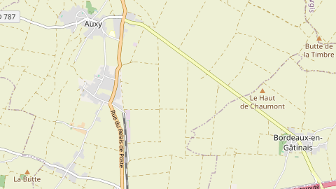 Carte de localisation de l'évènement