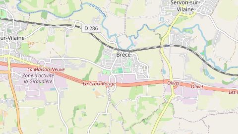 Carte de localisation de l'évènement