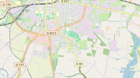 Carte de localisation de l'évènement