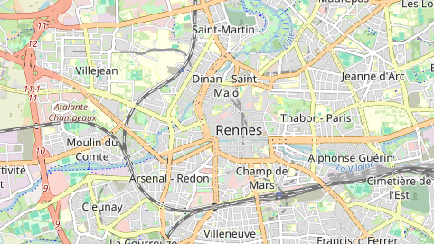 Carte de localisation de l'évènement