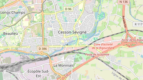 Carte de localisation de l'évènement