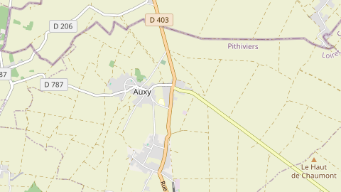 Carte de localisation de l'évènement