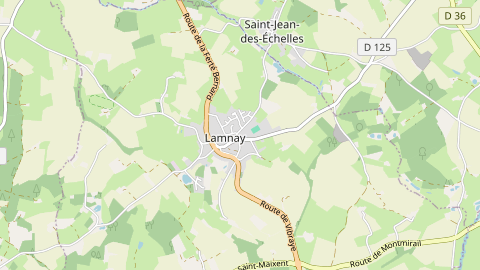 Carte de localisation de l'évènement