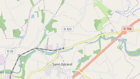 Carte de localisation de l'évènement
