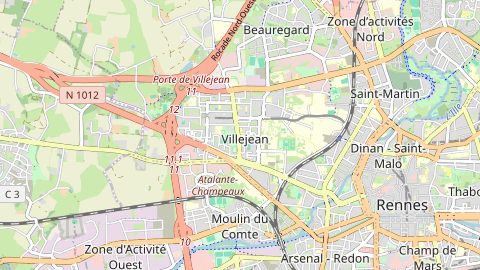 Carte de localisation de l'évènement