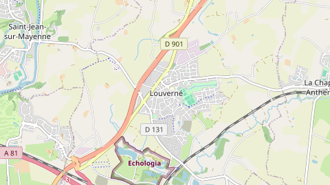Carte de localisation de l'évènement