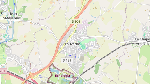 Carte de localisation de l'évènement