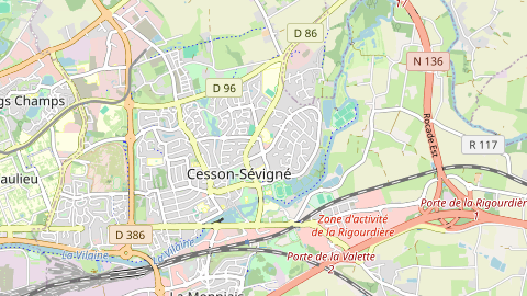 Carte de localisation de l'évènement