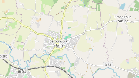 Carte de localisation de l'évènement