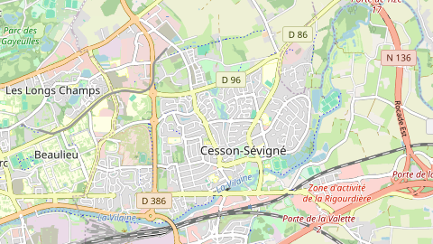 Carte de localisation de l'évènement