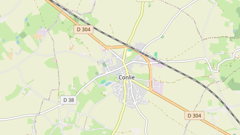Carte de localisation de l'évènement