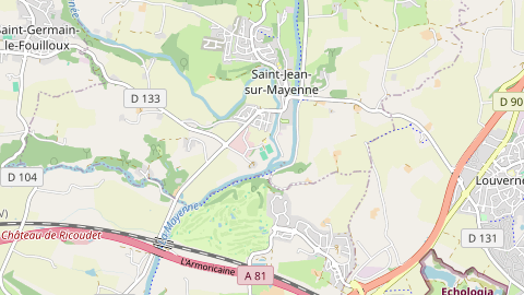 Carte de localisation de l'évènement