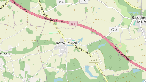 Carte de localisation de l'évènement