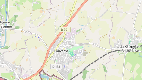 Carte de localisation de l'évènement