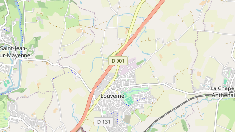 Carte de localisation de l'évènement