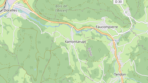 Carte de localisation de l'évènement
