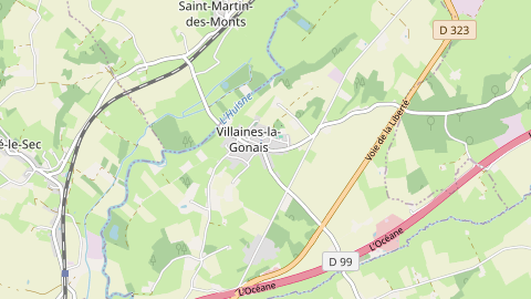 Carte de localisation de l'évènement