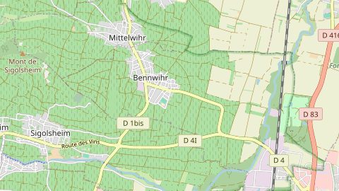 Carte de localisation de l'évènement