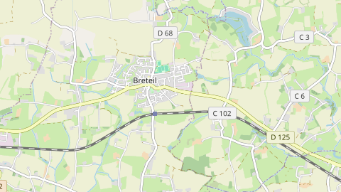 Carte de localisation de l'évènement