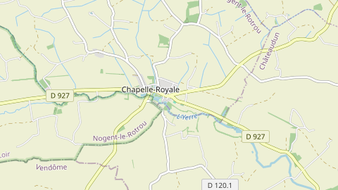 Carte de localisation de l'évènement