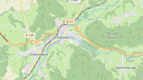 Carte de localisation de l'évènement