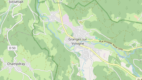 Carte de localisation de l'évènement