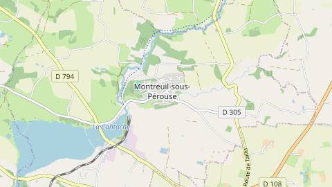 Carte de localisation de l'évènement