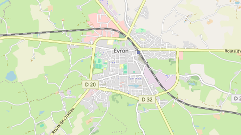 Carte de localisation de l'évènement