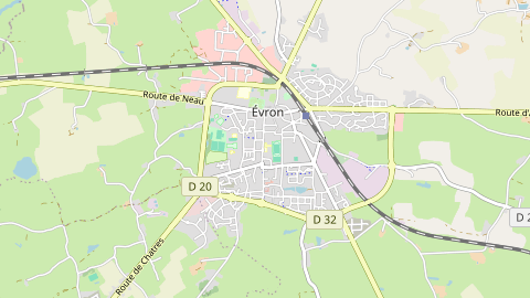 Carte de localisation de l'évènement