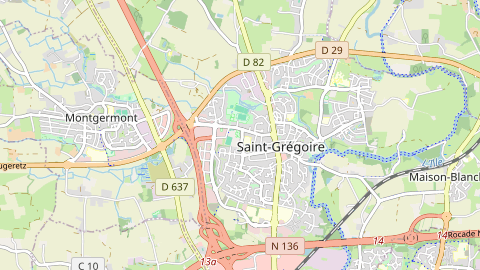 Carte de localisation de l'évènement